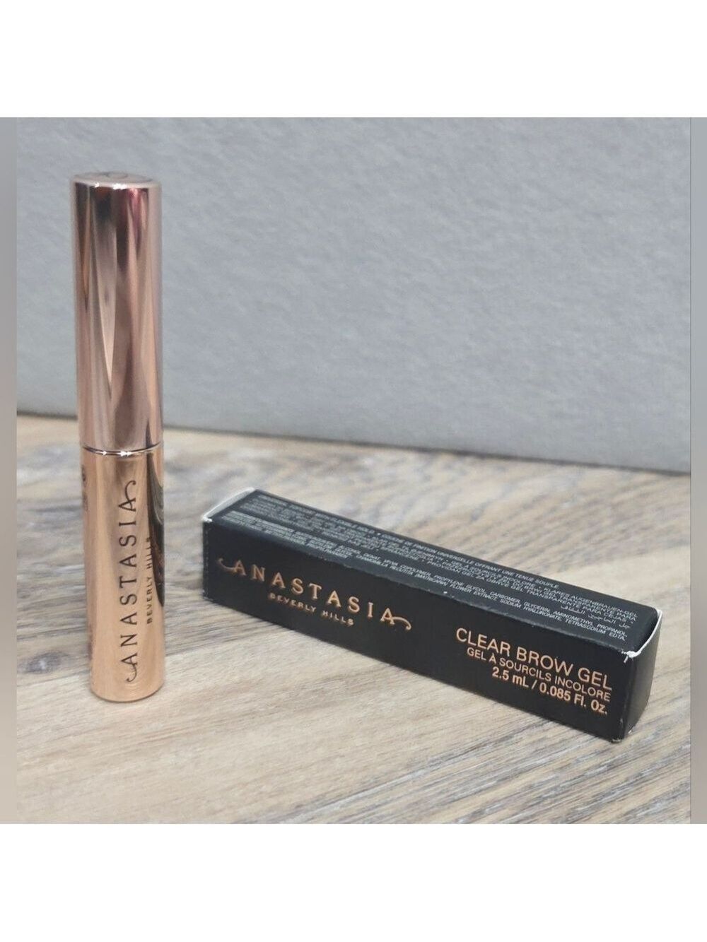Anastasia Beverly Hills Clear Brow Gel Mini 2.5ml New In Box